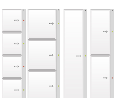 Ölçeklenebilir dolap yapısı