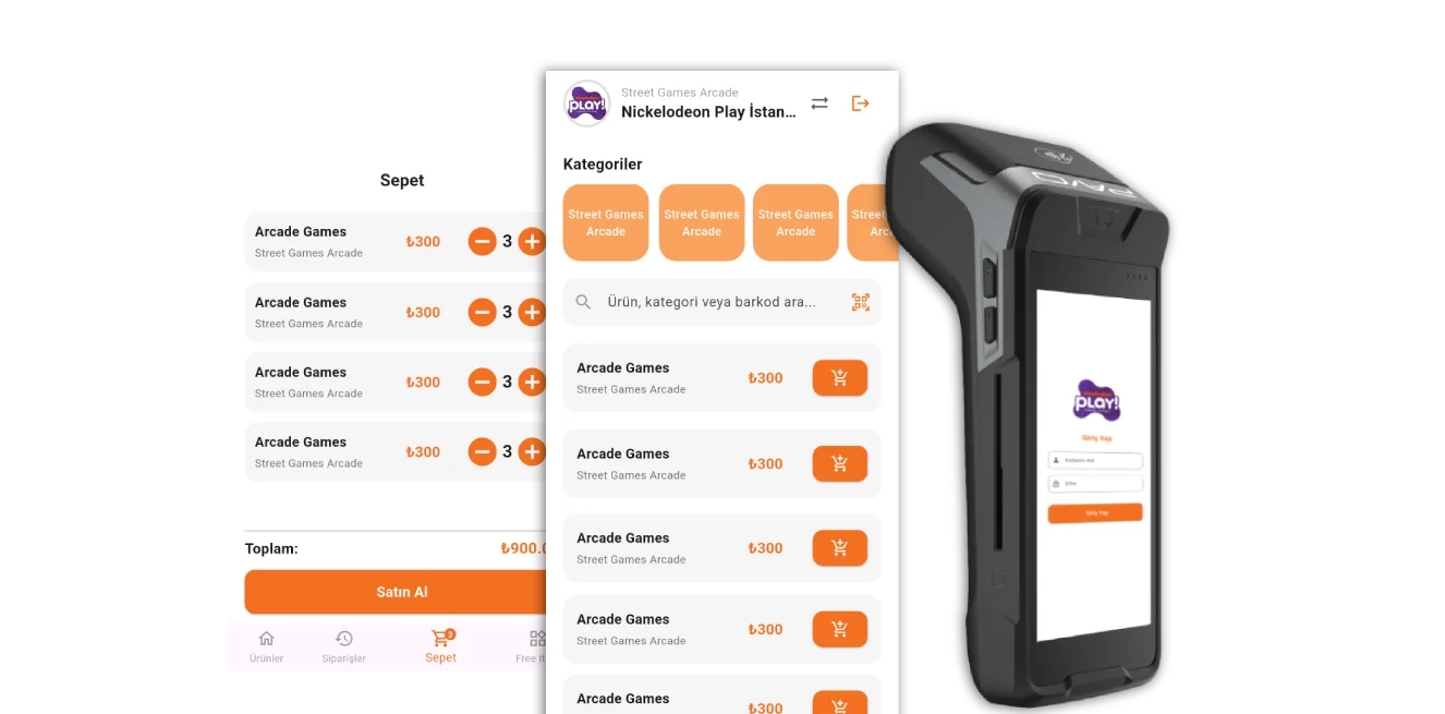 Satış & Sipariş POS Sistemi